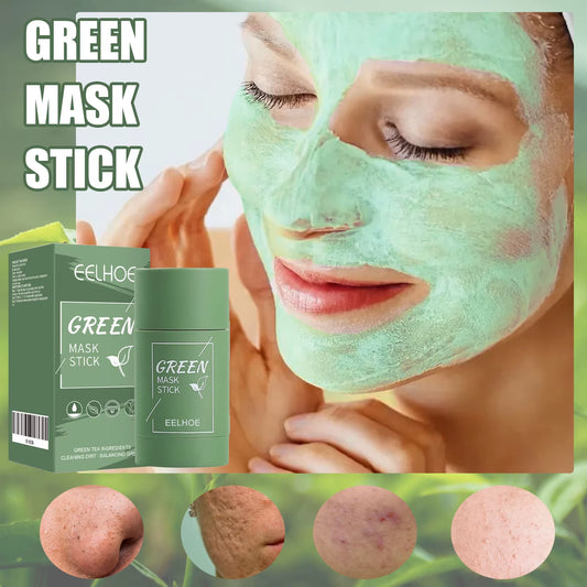 Revitalize Your Skin with the Green Tea Mask Stick - Oil Control & Pore Shrinking Treatment